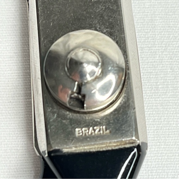 Vintage Singer Sewing Pinking Shears. 1577. Black Handles 7.5"long - Picture 3 of 10